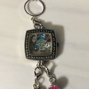 Watch Case Necklace Floating Charms Sealife